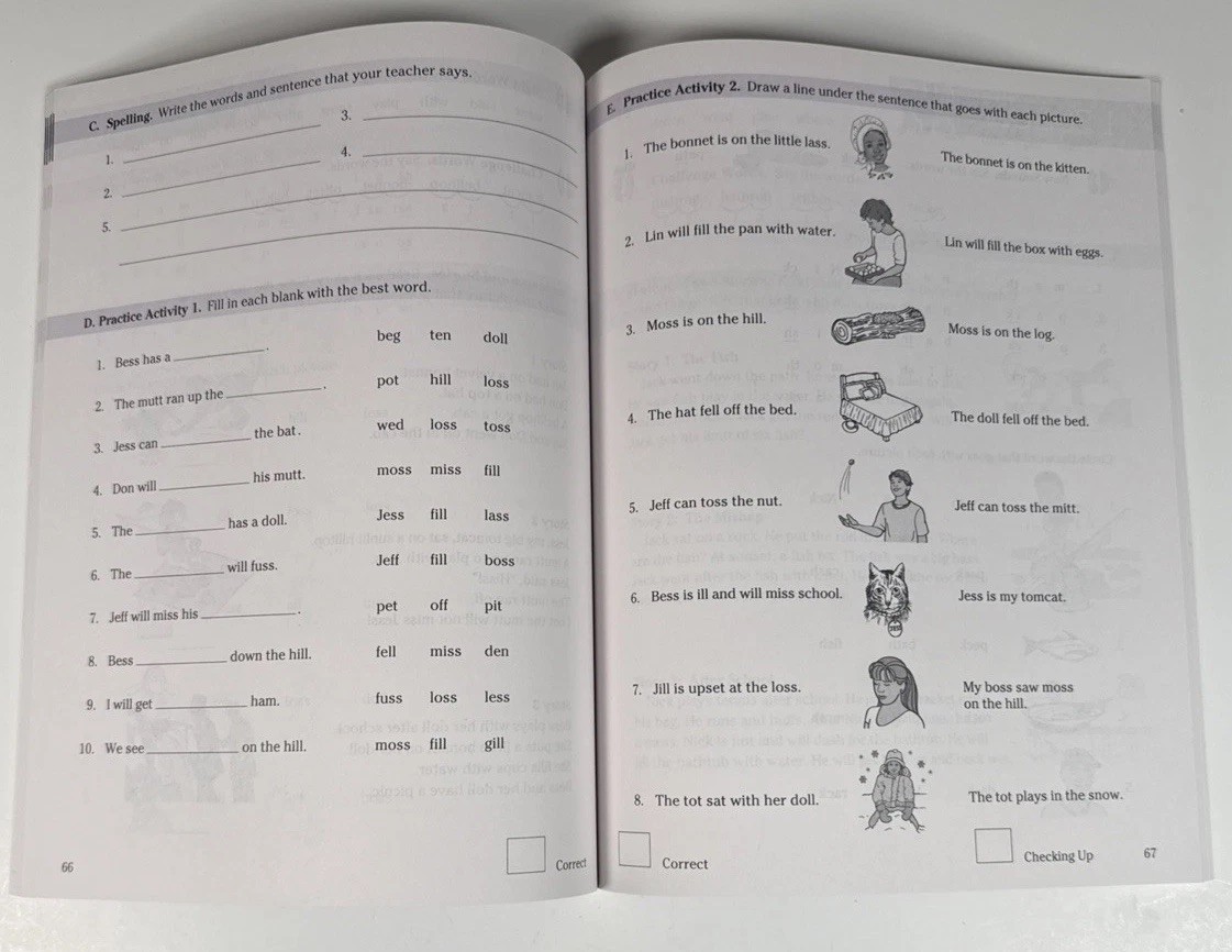 Phonics for Reading First Level Homeschool Curriculum Associates