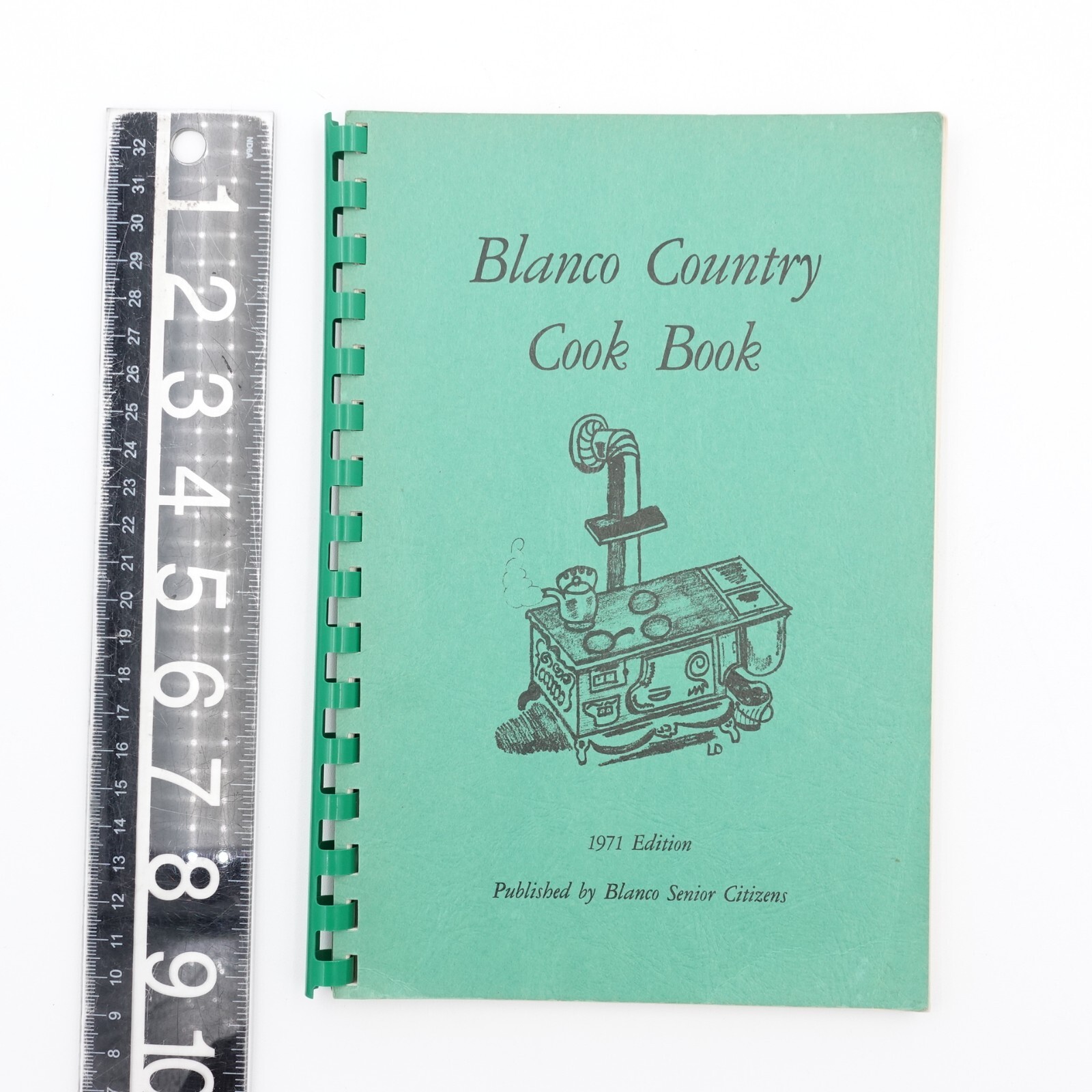 Blanco Country Cook Book Texas 1971 Edition 112 pages GBC Paperback