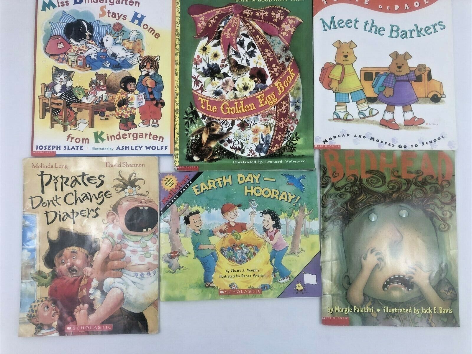 Scholastic Children’s Books Lot x18 Picture Books School Nature Pirates