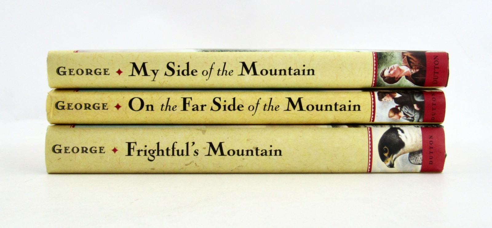 Complete Set 1-3 MY SIDE OF THE MOUNTAIN Jean Craighead George HBDJ EXC L2