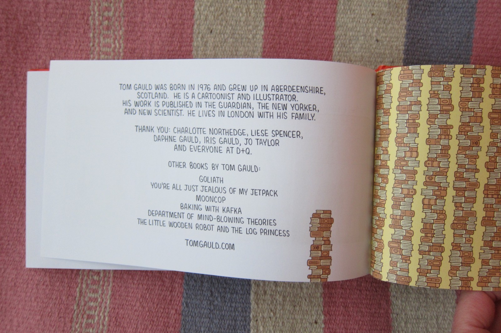 Signed~~ „Revenge Of The Librarians“ by Tom Gauld Hardcover