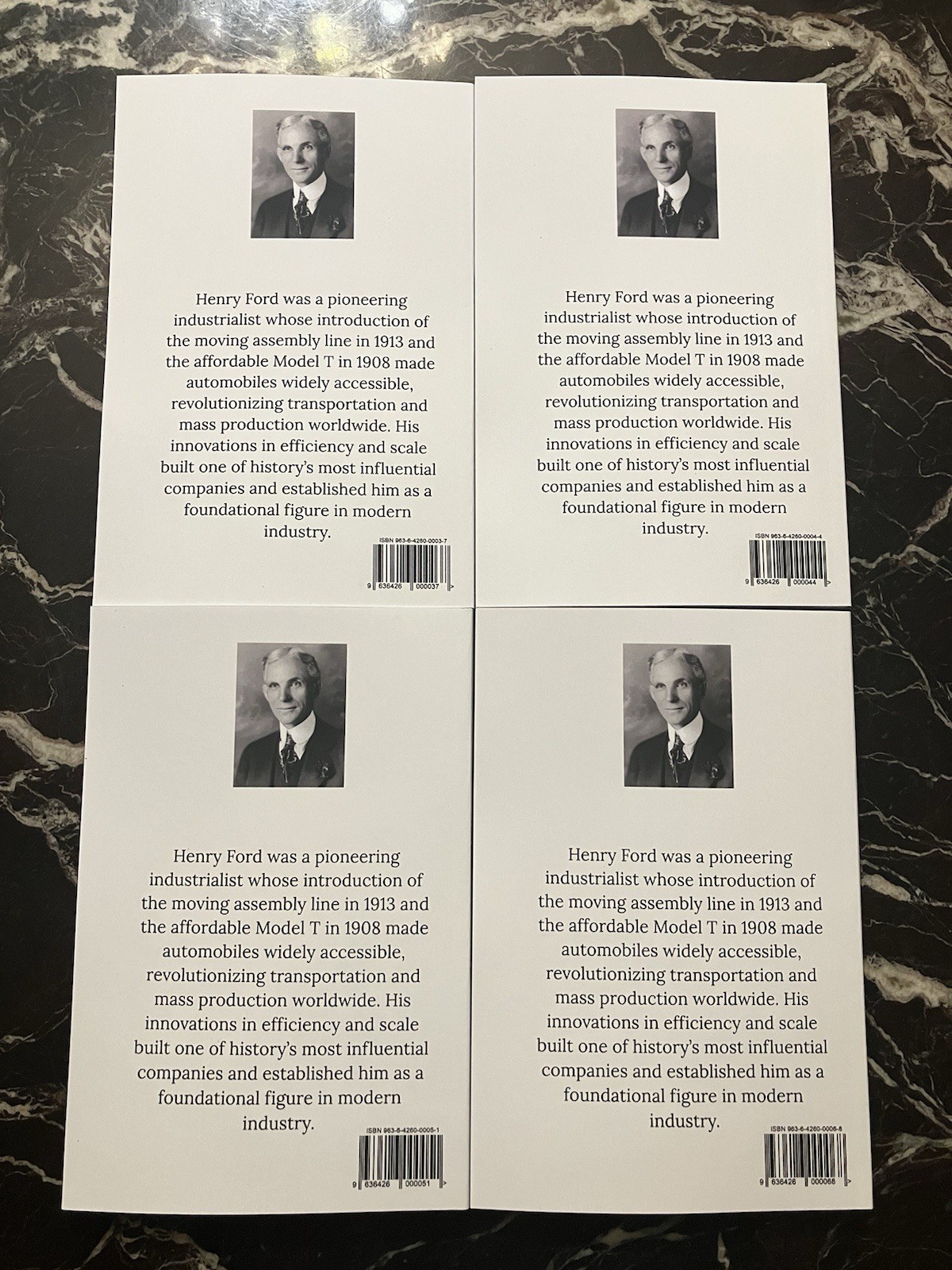 Henry Ford’s 4-Volume Set