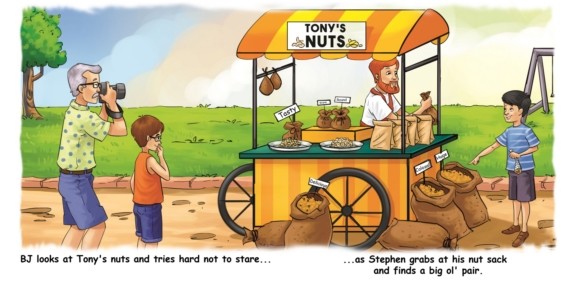 Put Tony’s Nuts In Your Mouth! ~ Hard Cover, Brand New