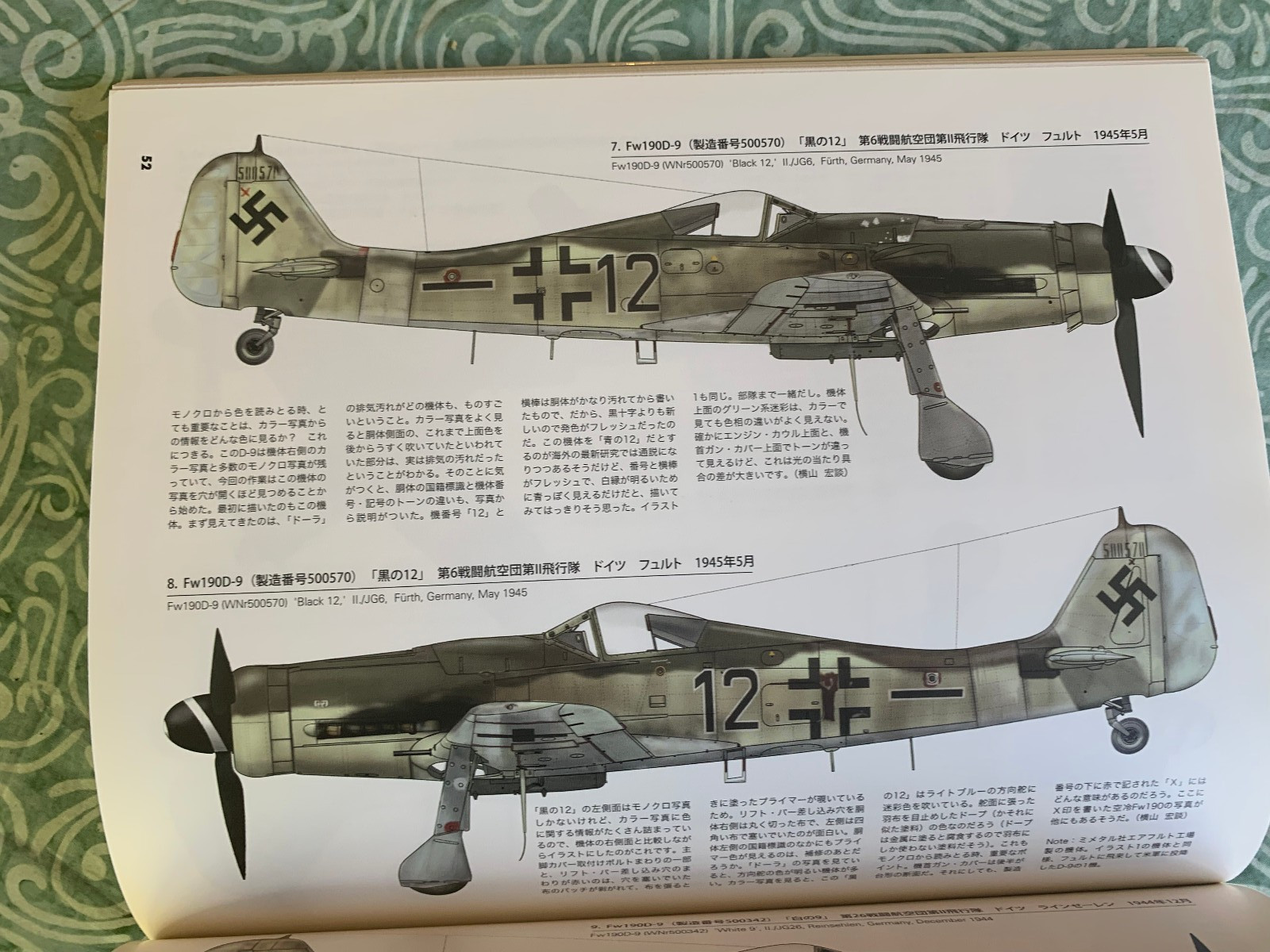 LUFTWAFFE Fw-190D DORA Modeler’s Eye Book 4 FREE USA POSTAGE