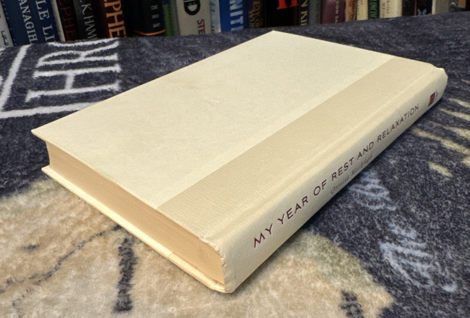 SIGNED – My Year of Rest and Relaxation – Ottessa Moshfegh – 1st/1st, Hardcover