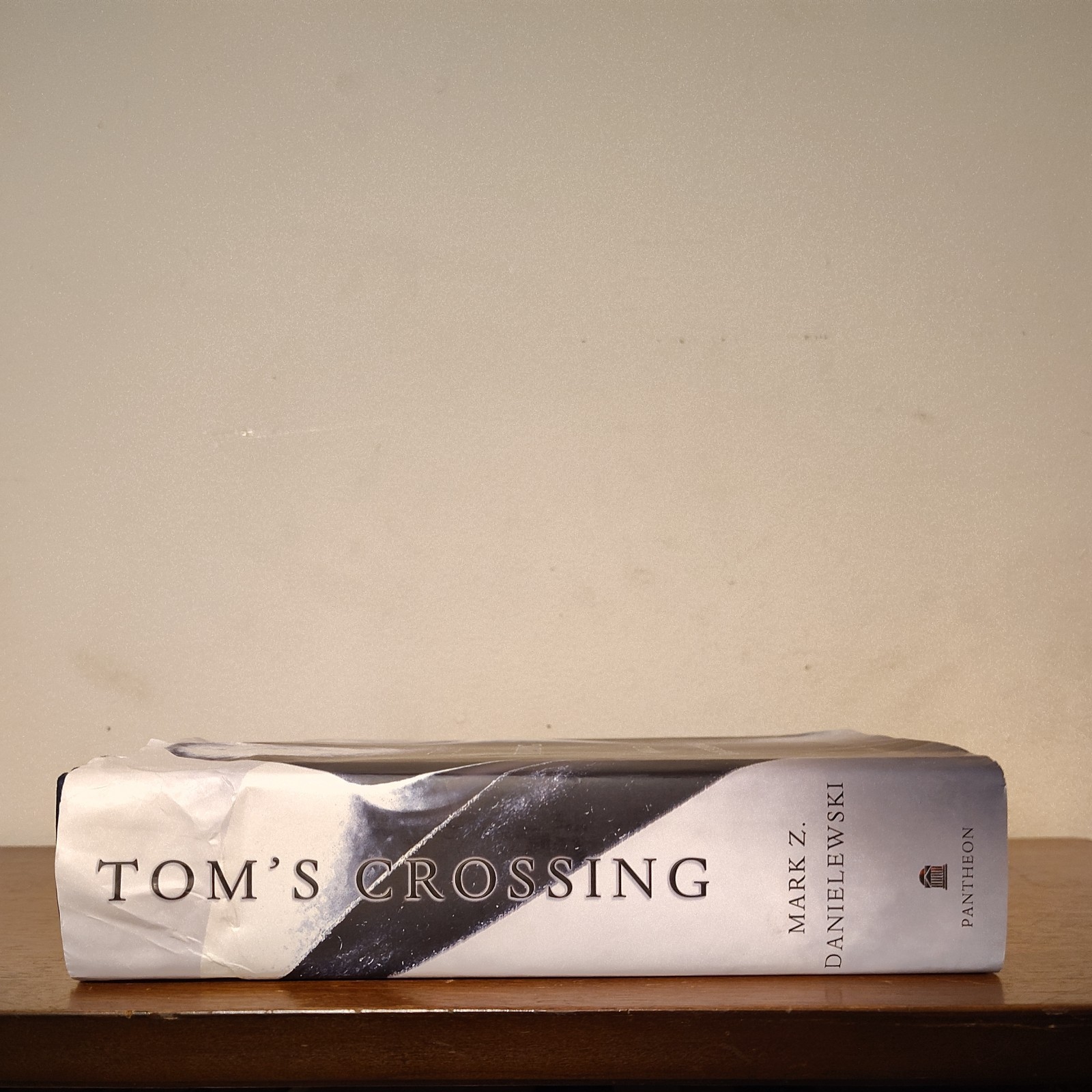 Tom’s Crossing A Novel by Mark Z. Danielewski First Edition Hardcover Damaged DJ