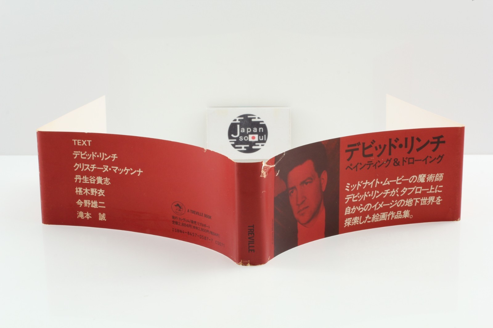 David Lynch PAINTING&DRAWINGS Japanese Book Treville 1991 From JAPAN
