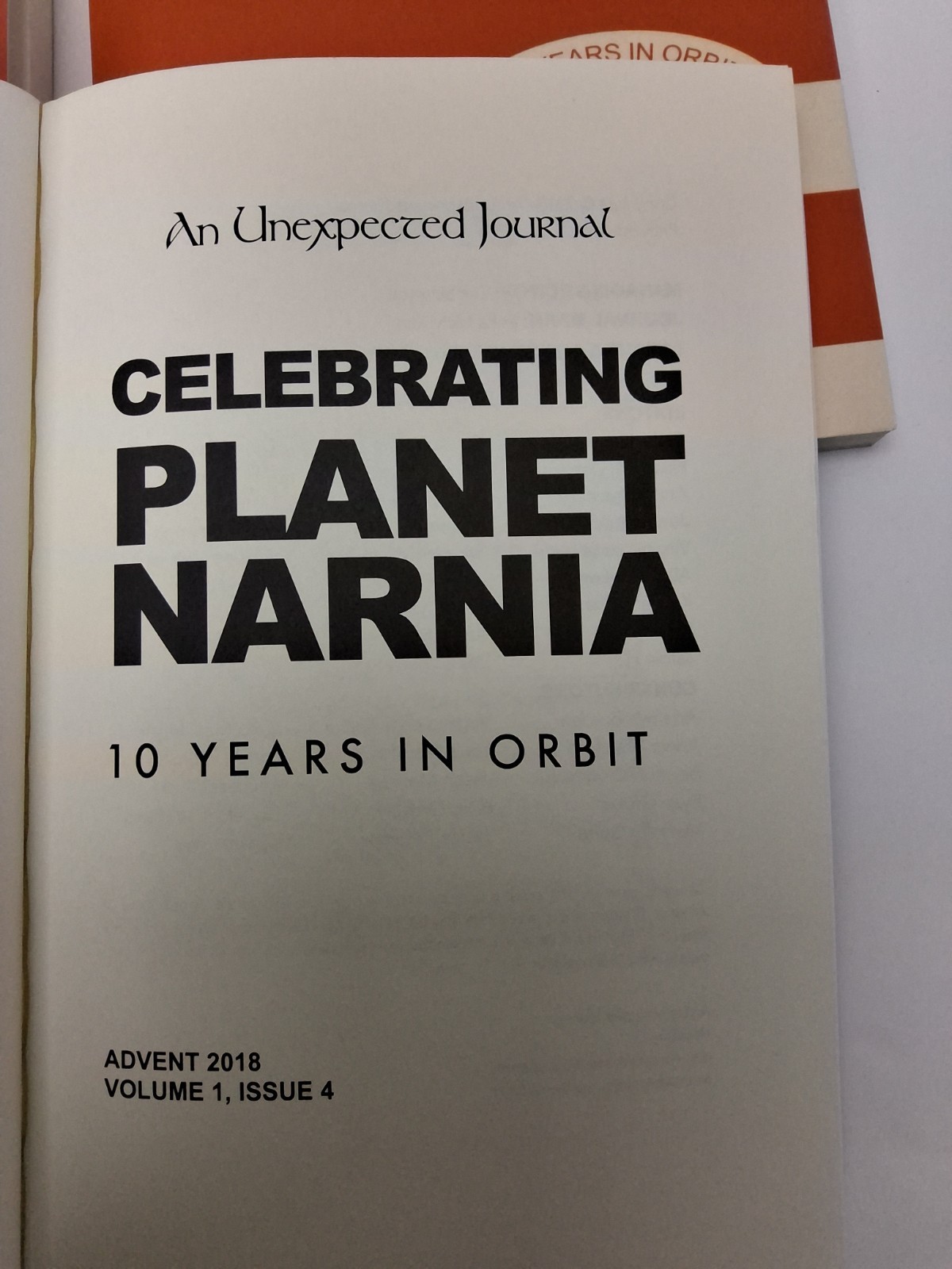 Celebrating Planet Narnia CS Lewis 2018 Journal Lot of 4 Books