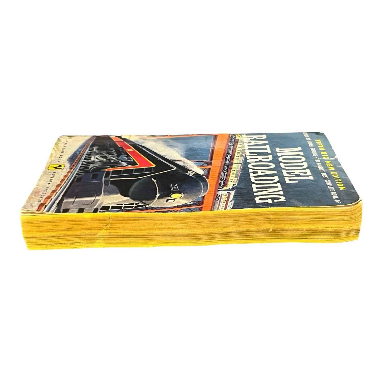 1958 Fifth Big New Edition Model Railroading Bantam Soft Cover Book