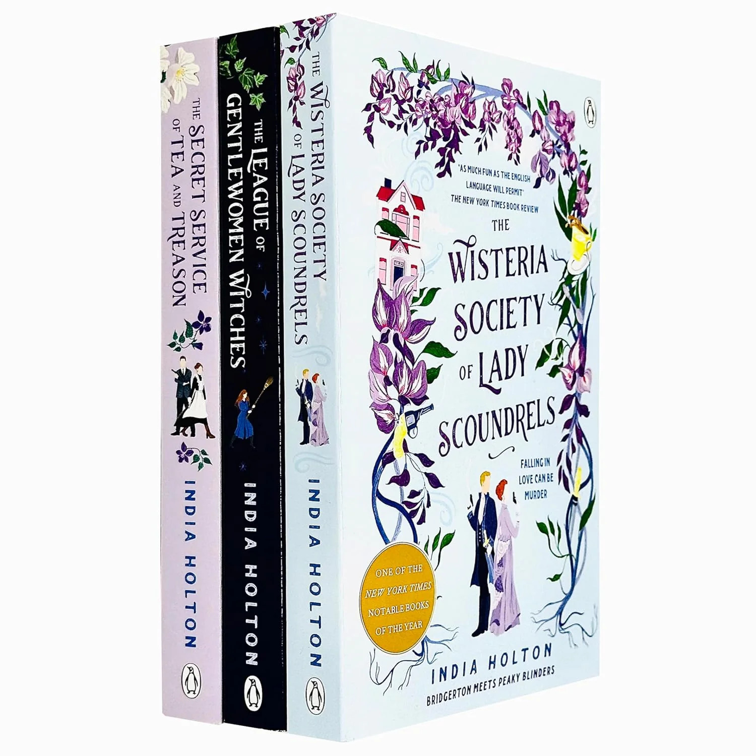 India Holton Collection 3 Books Set (The Wisteria Society of Lady Scoundrels, Th
