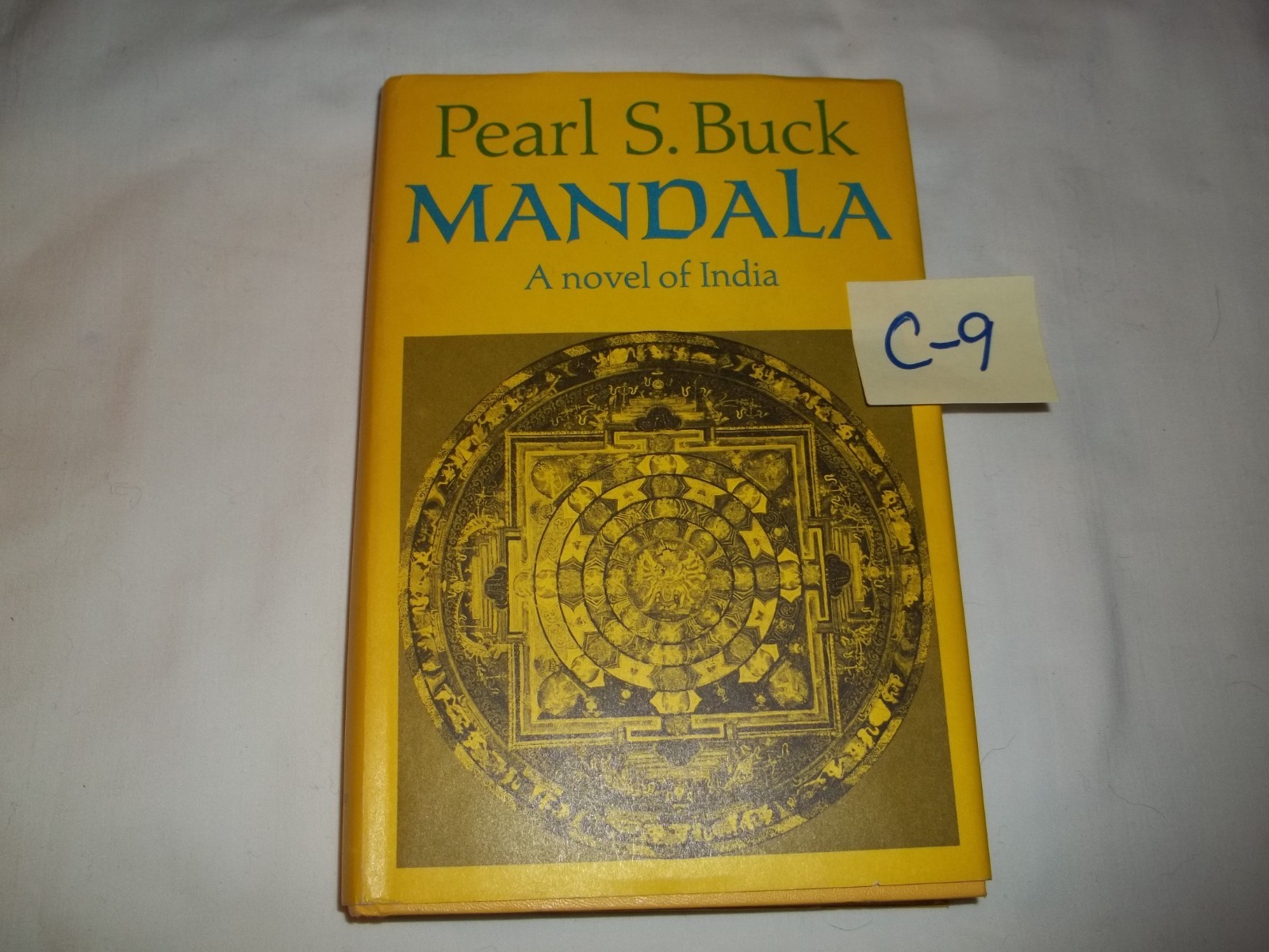 C-9: Pearl S Buck MANDALA vtg HC DJ book 1970 Peral S Buck Foundation