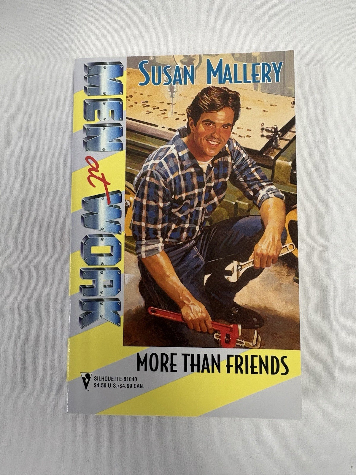Men At Work Book Lot (6) Romance Literature