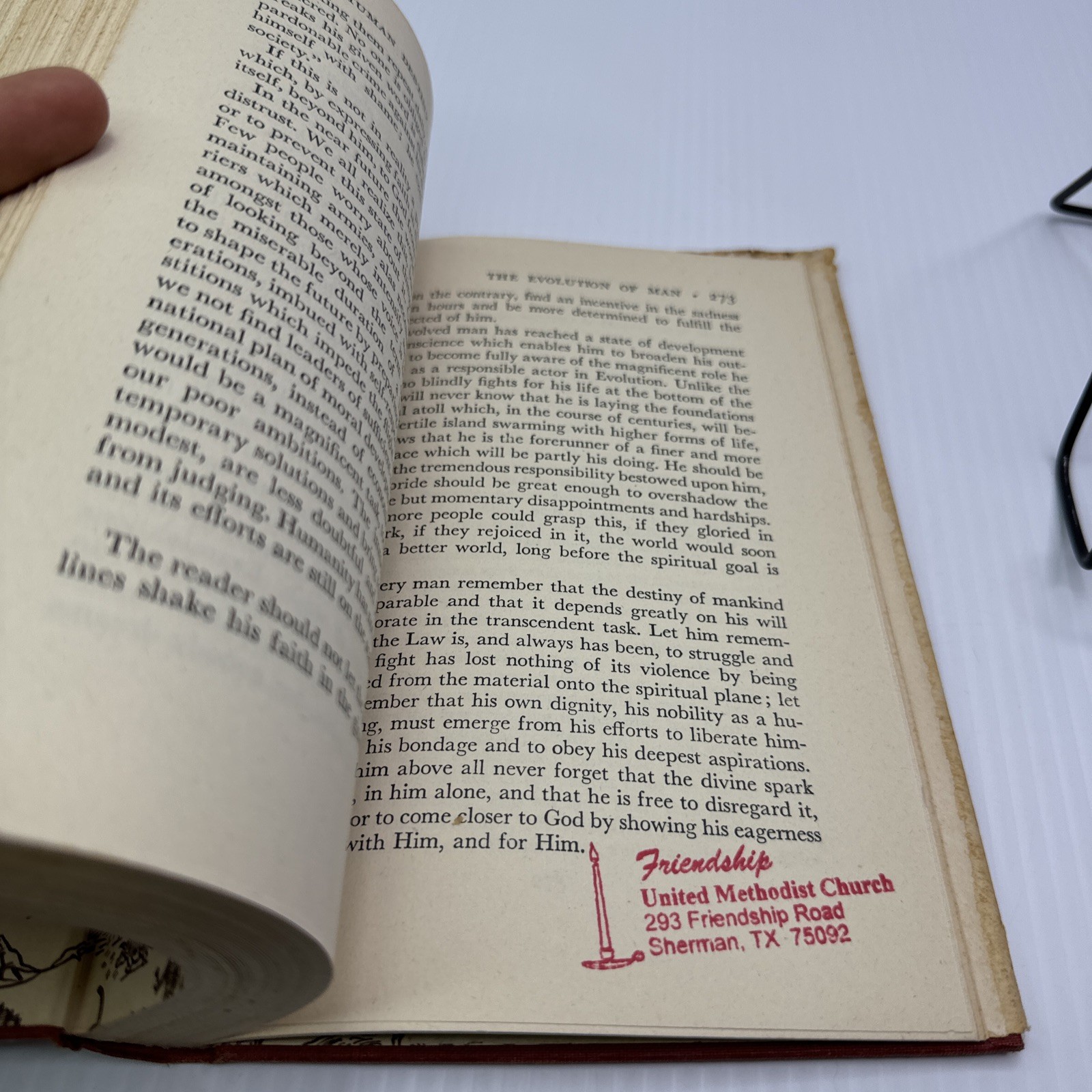 Human Destiny Lecomte du Nouy Hardcover 1947 Longmans Green and Co.