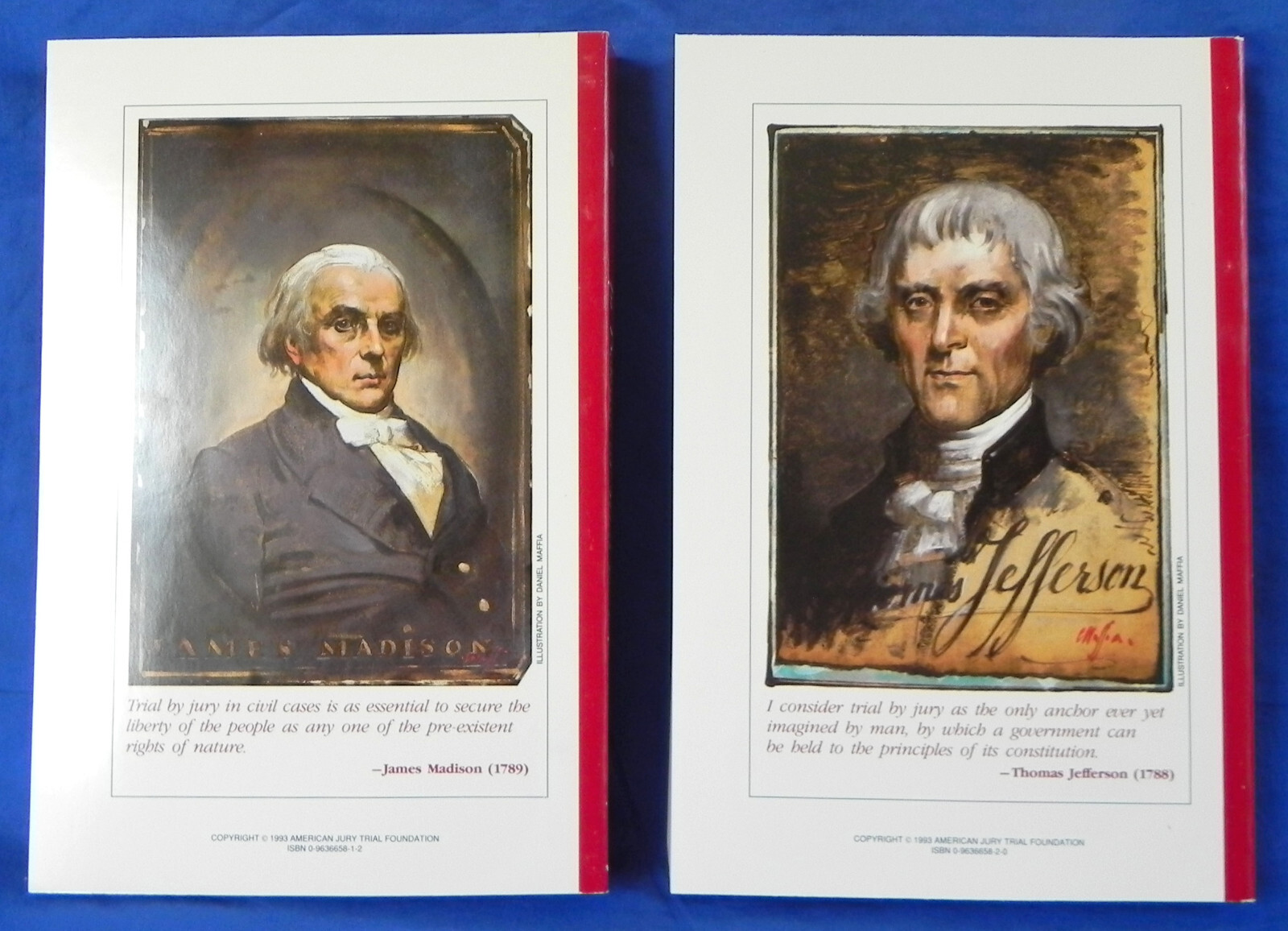 „In Defense of Trial by Jury“ Volumes 1 & 2 Softcover Books + Slipcase, Few 1993