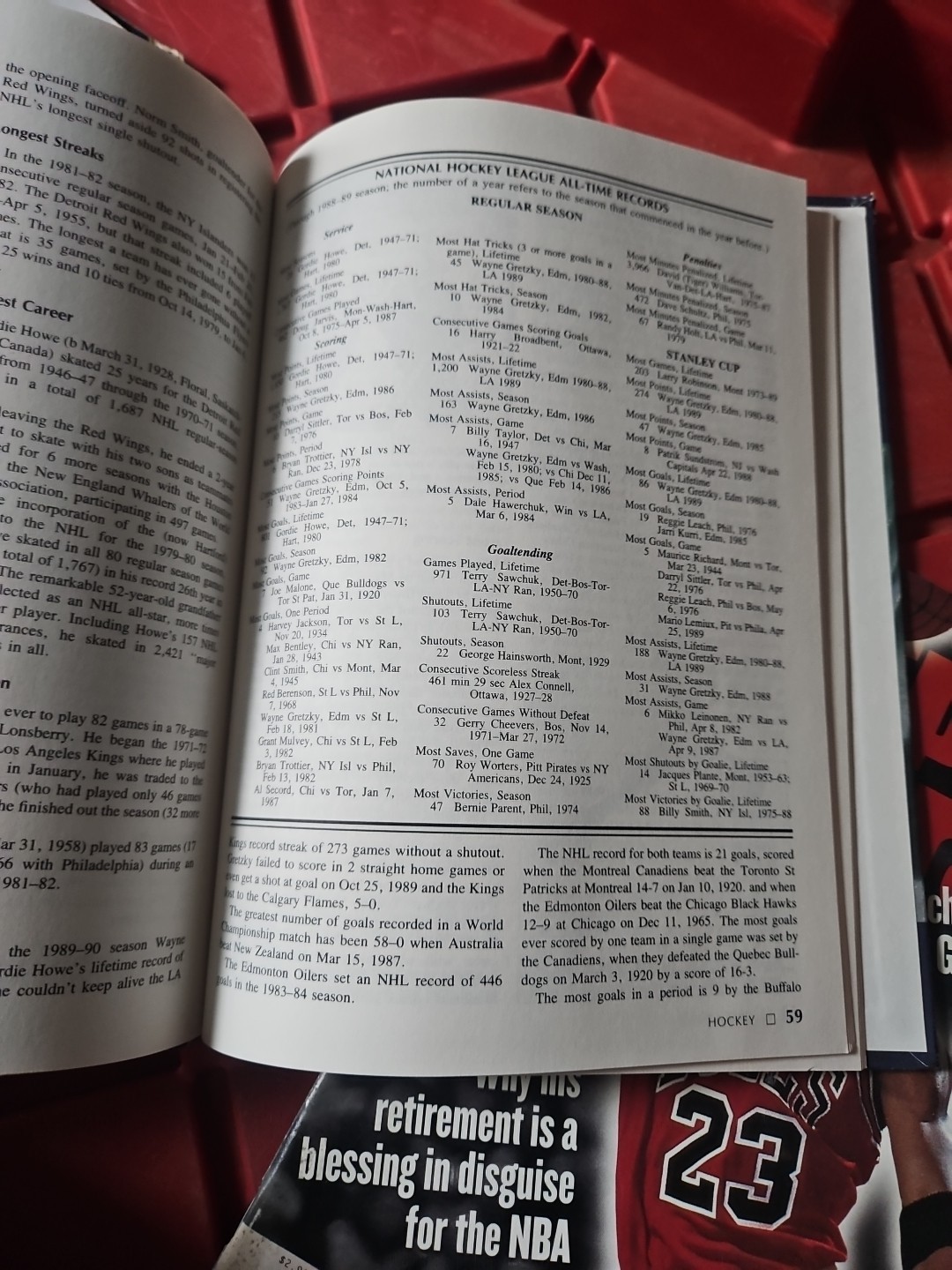 1990s Guinness Sports Record Book