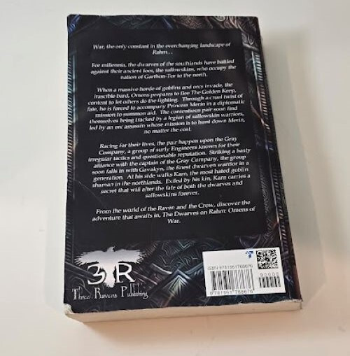 The Dwarves of Rahm: Omens of War – Paperback – Michael Falciani – Harry Frost