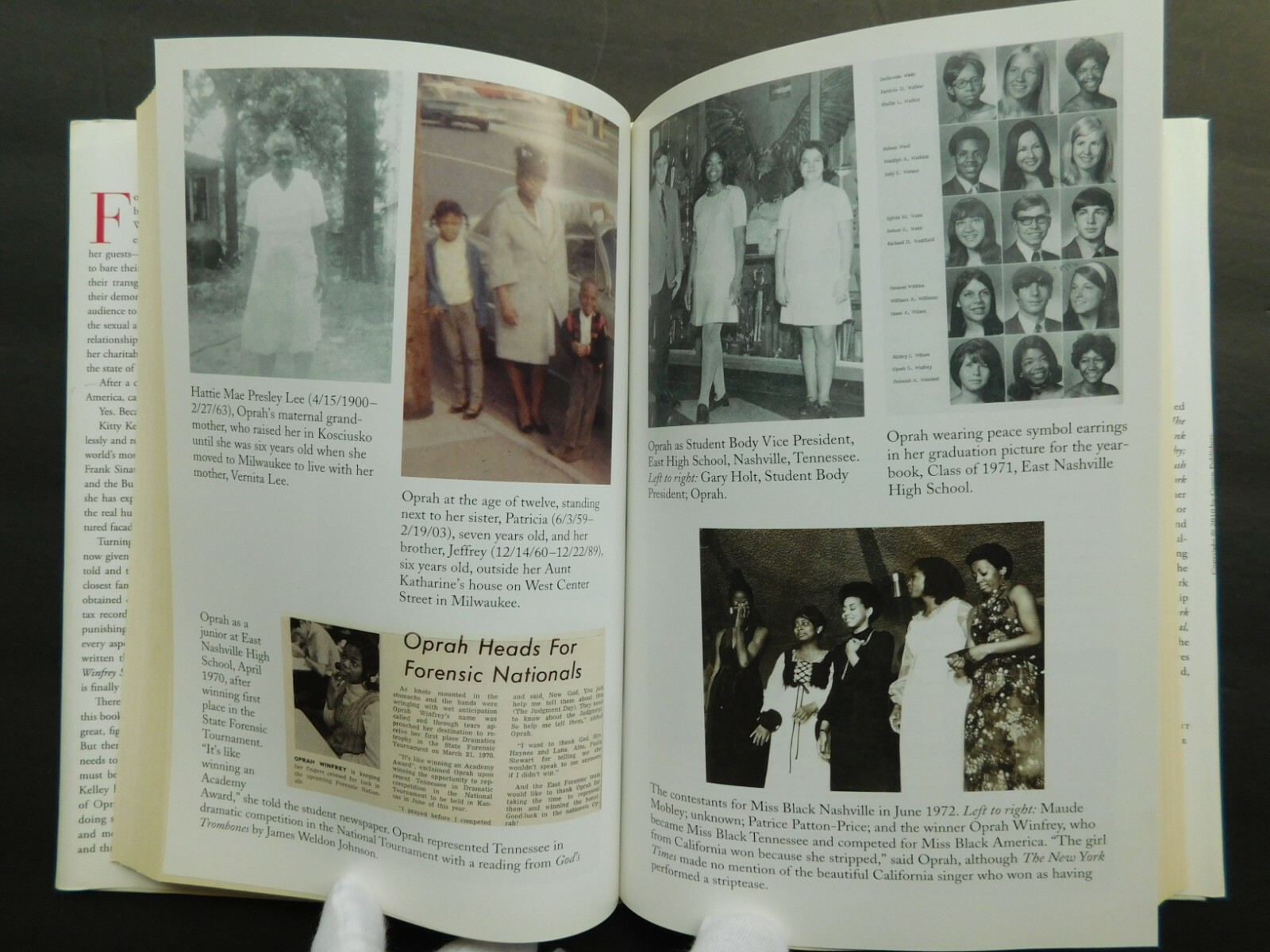 OPRAH Winfrey biography by Kitty Kelley 524 pages hardcover unread 1st ed HCDJ