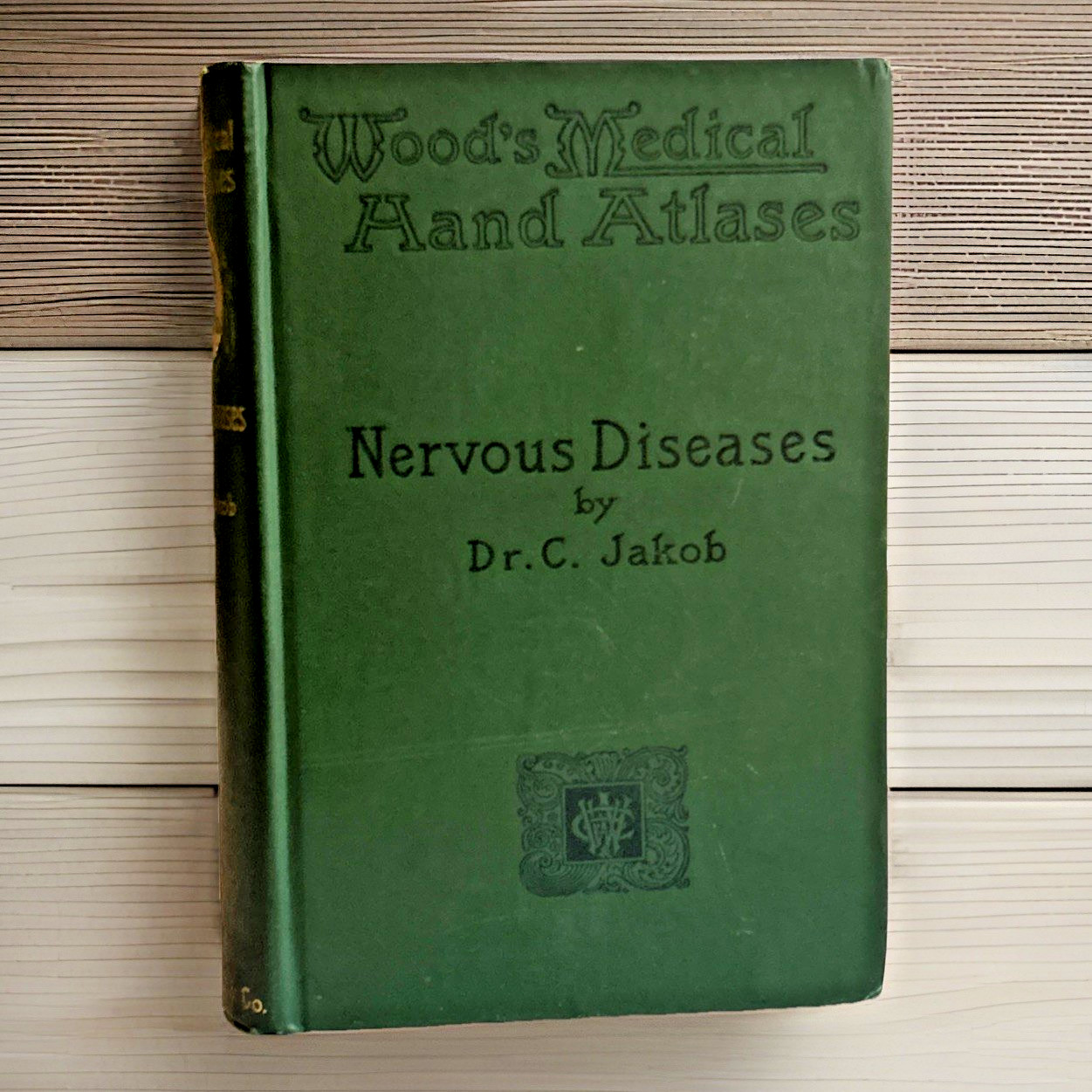 Atlas of Normal and Pathological Nervous Systems ~ 1896 ~ C. Jakob ~ Color Illus