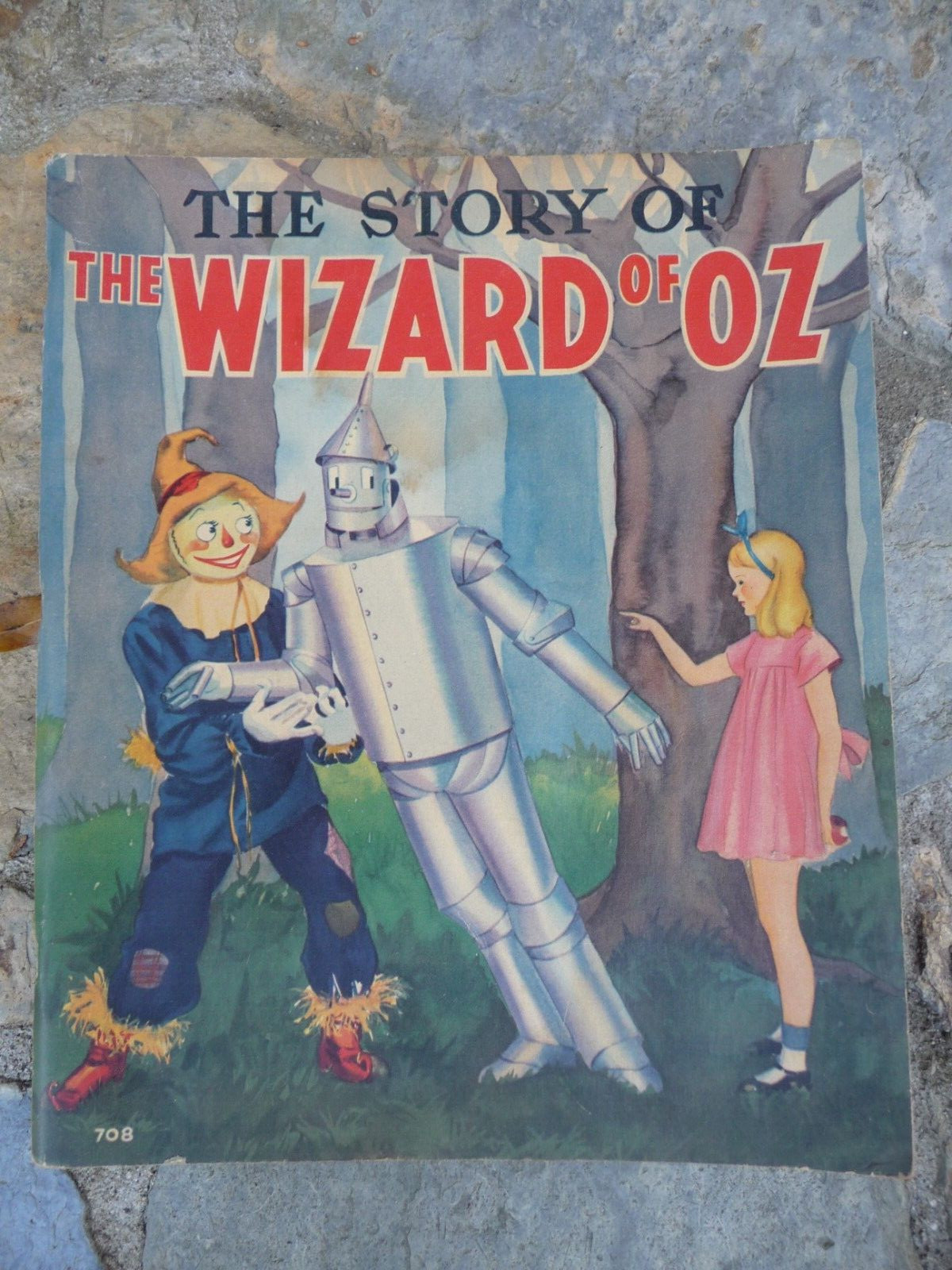 The Story of the Wizard of OZ #708 Whitman Publishing 1939