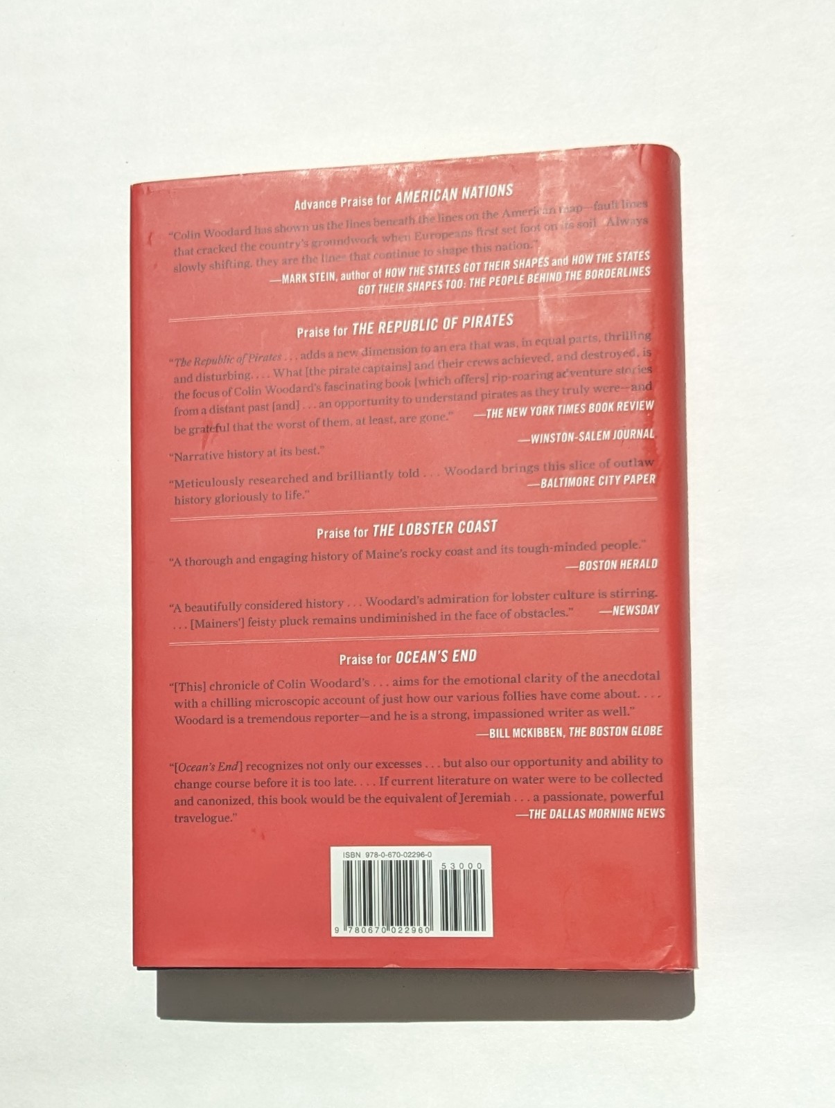 American Nations, Colin Woodward, Hardcover w/Dust Jacket, 2011