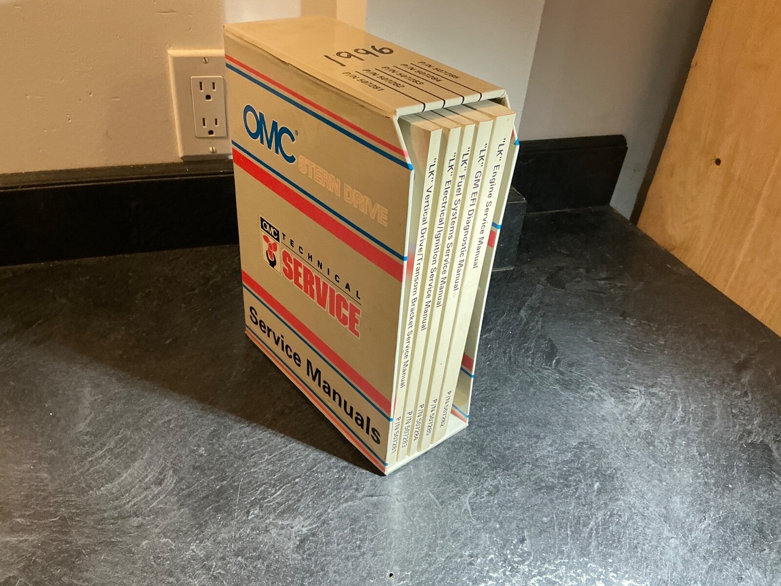 1997 OMC LK Sterndrive Models Service Manuals Volvo SX DP 3.0, 4.3, 5.7, 7.4L