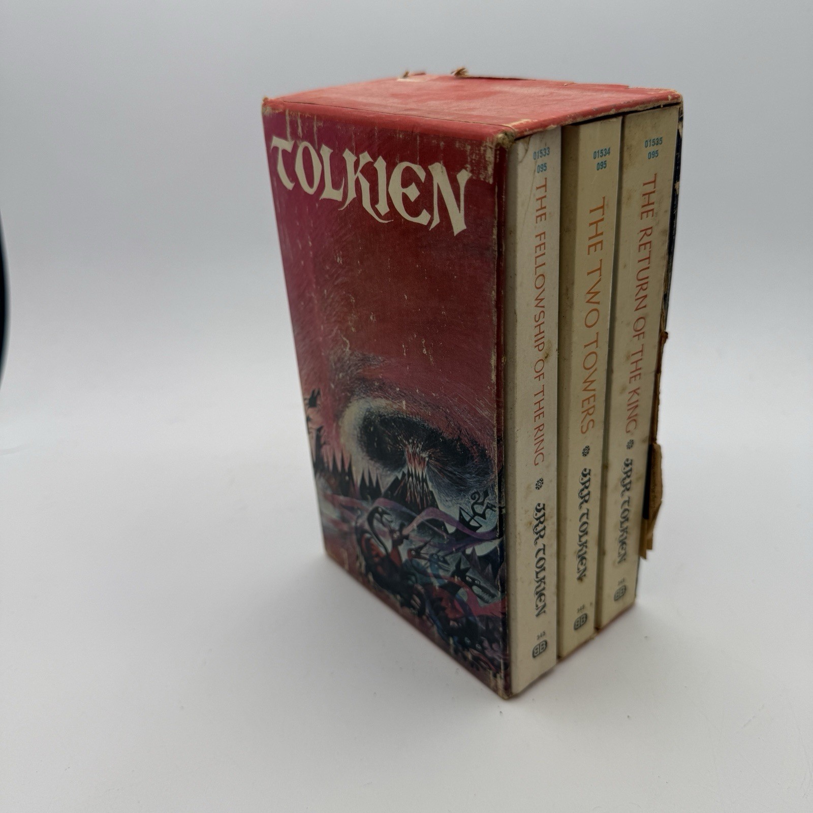 Vintage Lord Of The Rings Trilogy Box Set Ballantine Books 1960s Paperback Books