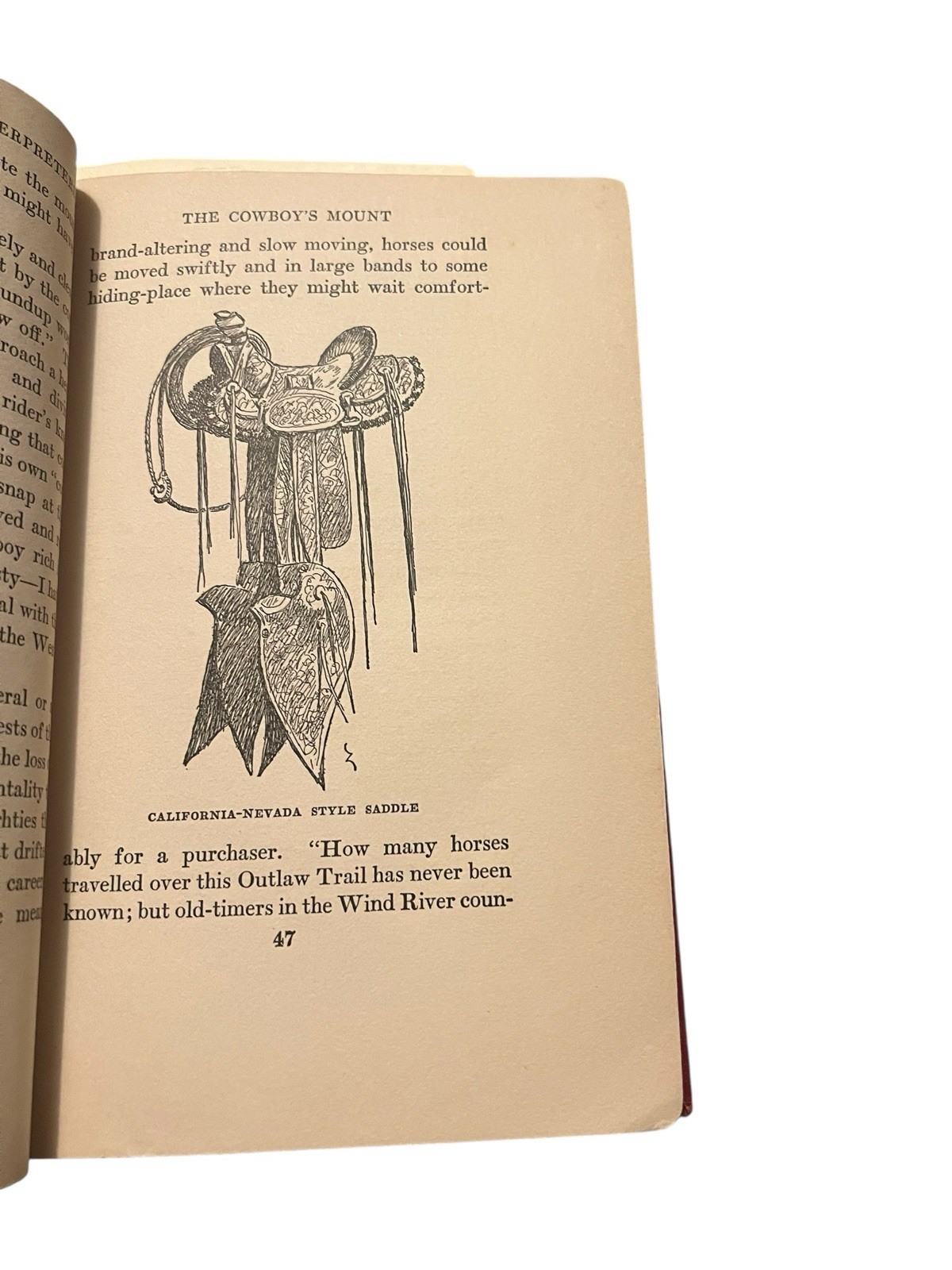 First Edition 1926 „THE COWBOY AND HIS INTERPRETERS“ by Douglas Branch Hard Book