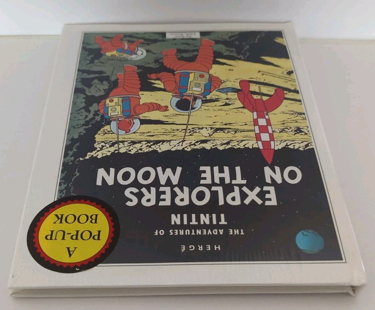 EXPLORERS ON THE MOON/POP UP BOOK (THE ADVENTURES OF By Herge – Hardcover Sealed