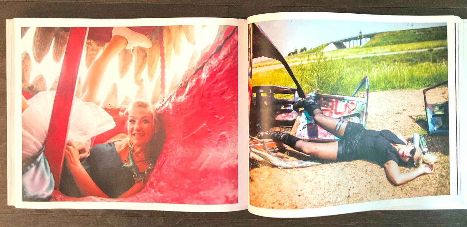 ROUTE 66 Photo Book – 350 Pages Signed by Conni Freestone Self Photo Artist