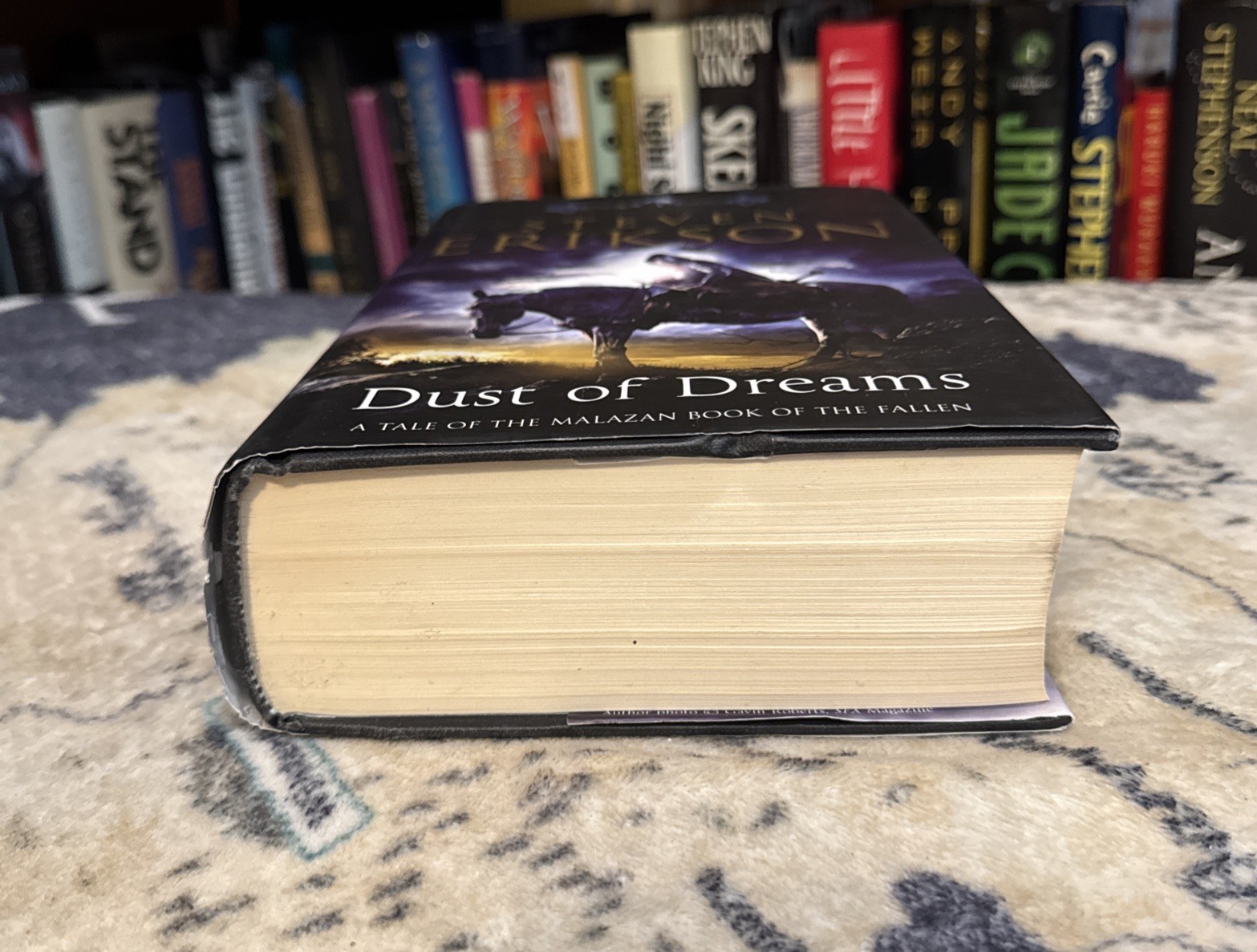 Dust of Dreams – Steven Erikson (Hardcover) Bantam First Edition/Print, Ex-Lib.