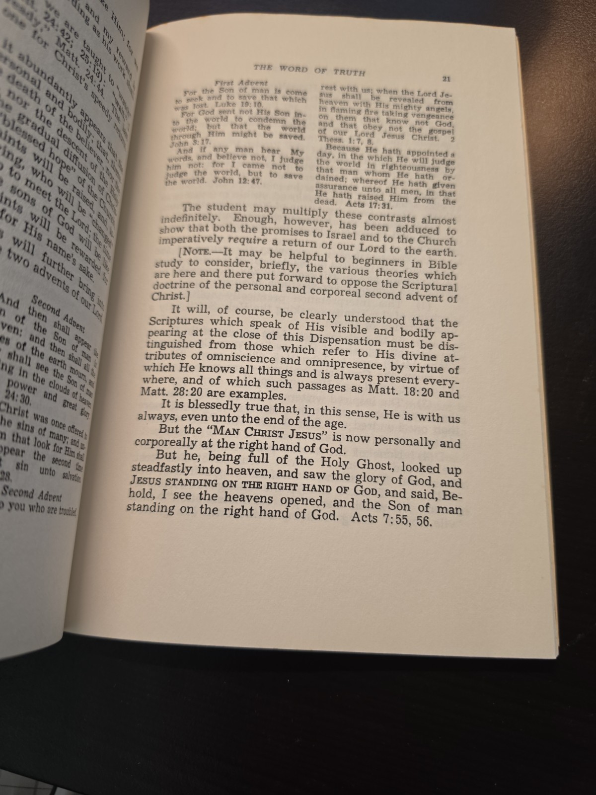 Rightly Dividing The Word Of Truth Dr. C. I. Scofield Booklet 64 pages 1972