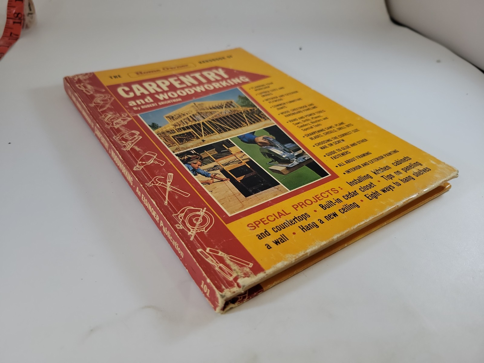 The Home Owner Handbook of Carpentry and Woodworking by Robert Brightman 1977 HC