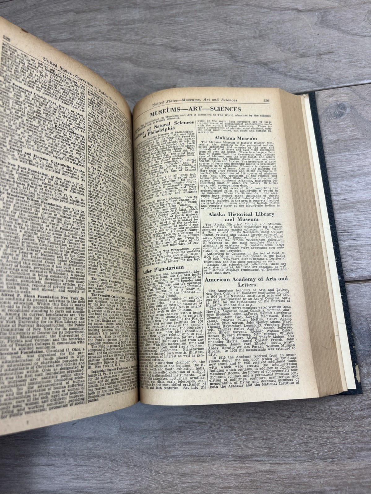 The World Almanac and Book of Facts 1946 & 1974 Vintage Hardcover Set