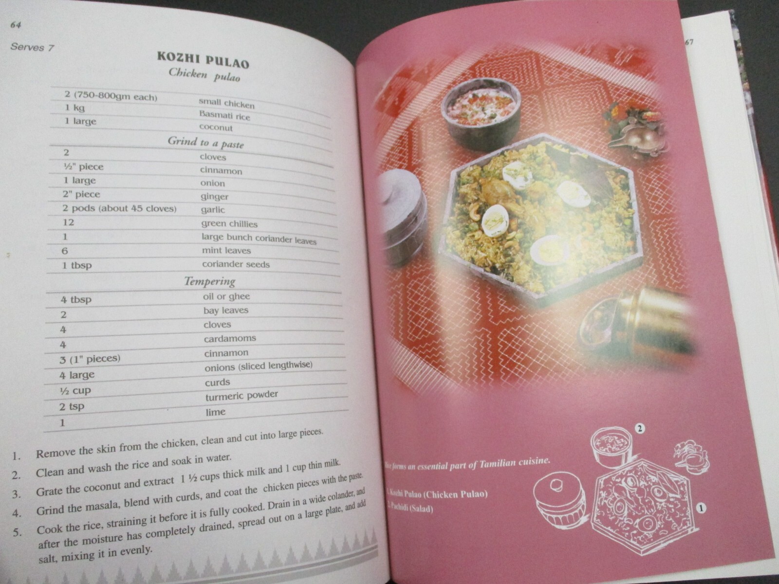 AHARAM: TRADITIONAL CUISINE OF TAMIL NADU by Sabita Radhakrishna Cookbook