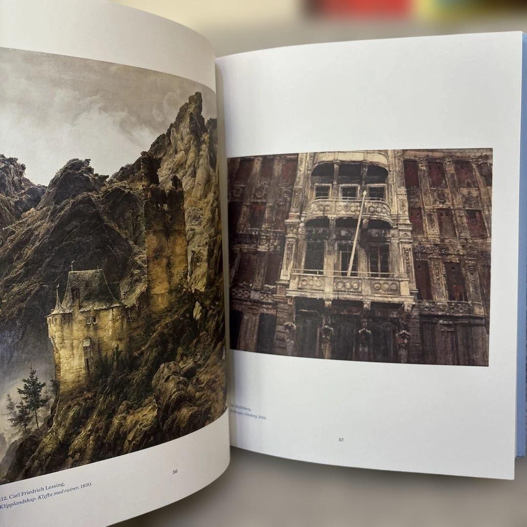 Romantiken Swedish National Gallery Catalog 2024 Art Exhibition 174 pages
