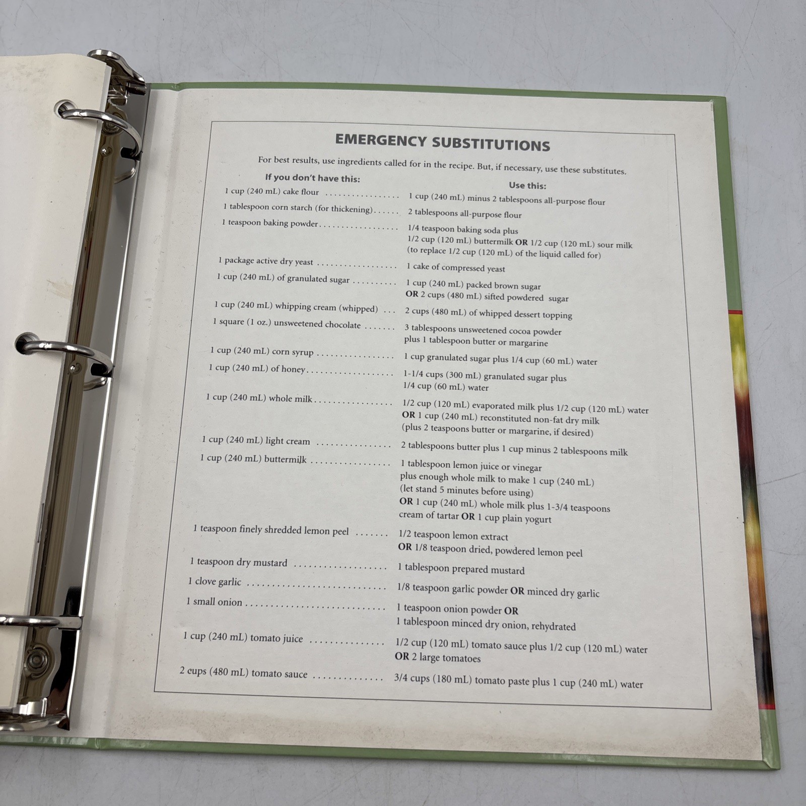 Vita Mix Whole Food Recipes For Better Living Cookbook Hardcover 3 Ring Binder