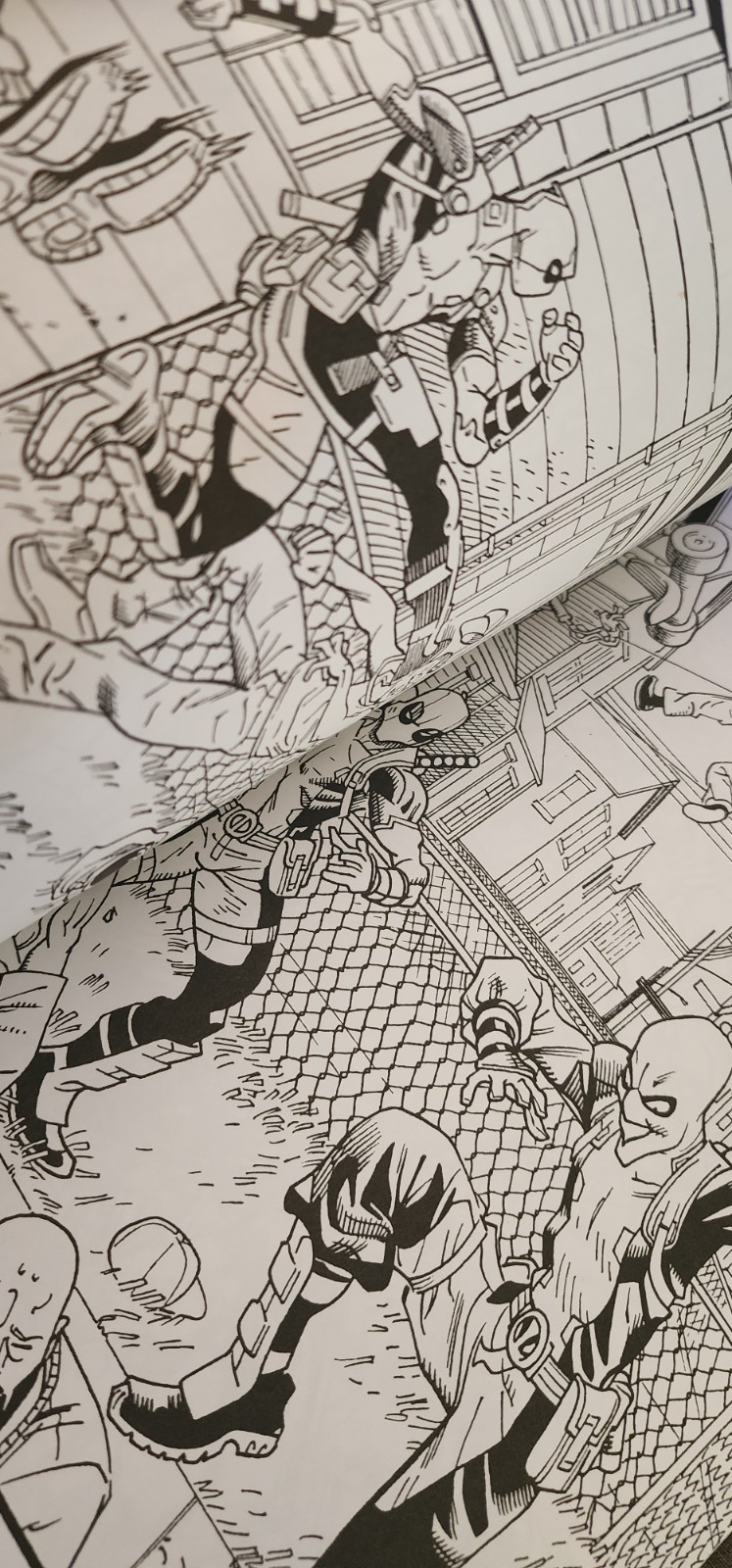 Marvel Deadpool Official Coloring Book New 2024 Super Heroes Weapons Fighting