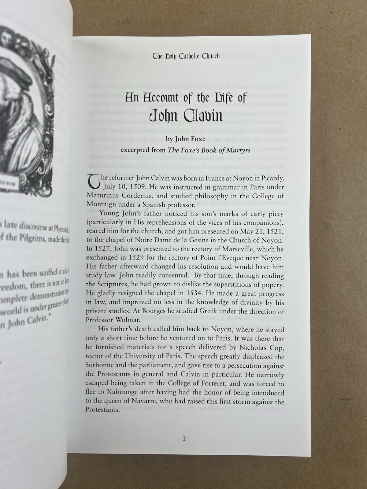 Holy Catholic Church; John Calvin, Bridge Logos, 2010, Beveridge Translation