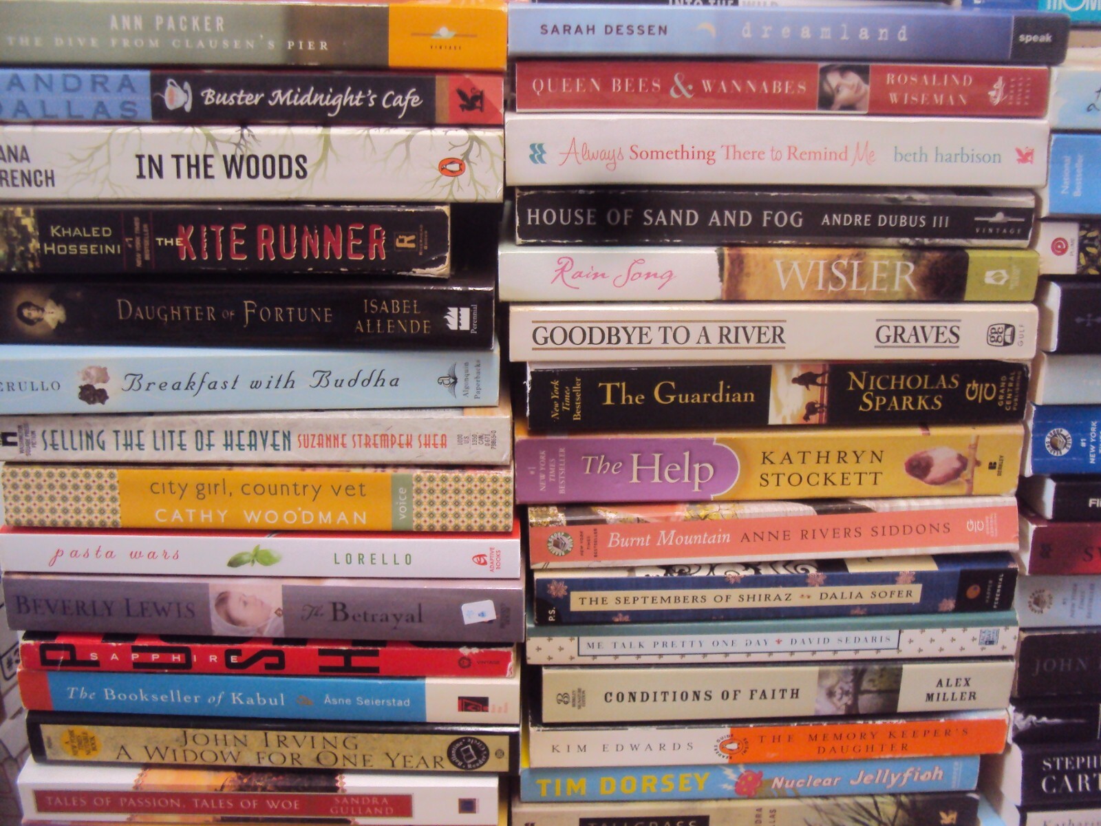 RANDOM MIX Lot 10-LBS Large Trade Size Paperback Fiction Literature All category