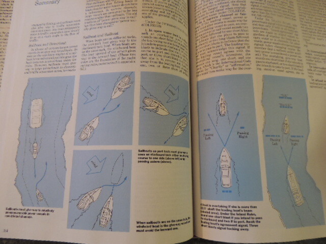The Annapolis Book Of Seamanship By John Rousmaniere 1989, HBwDJ, 402 pages