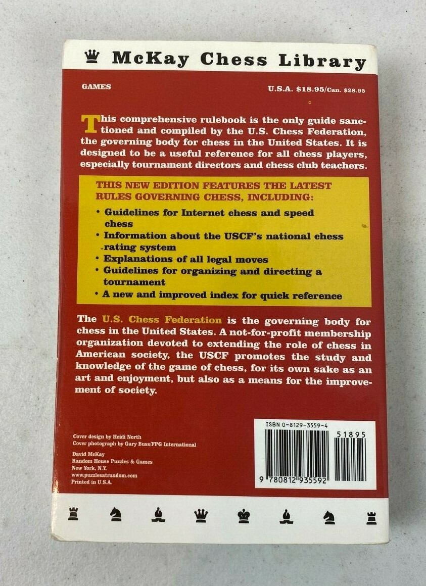 U.S. Chess Federation’s Official Rules of Chess 1994 2003 #21M
