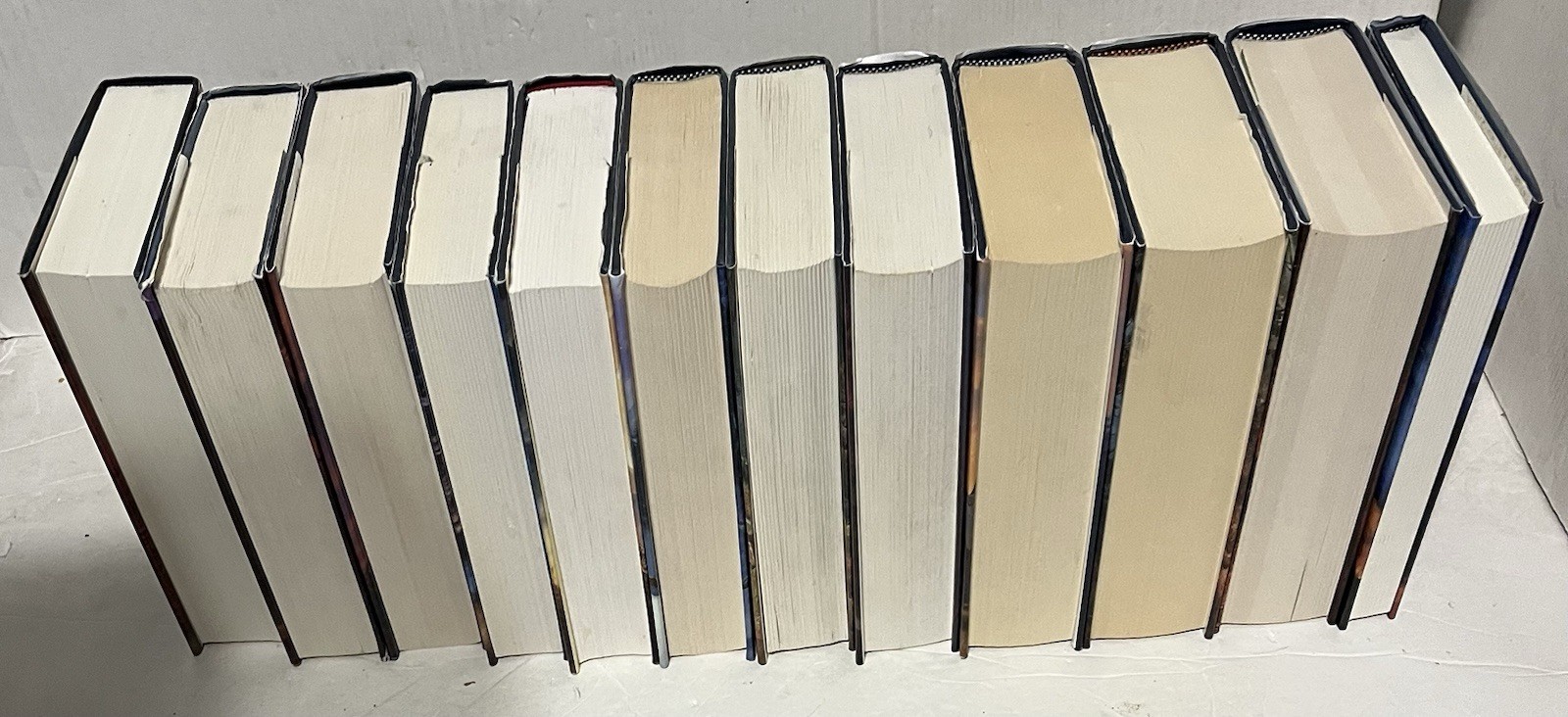 The Wheel of Time 12 Hardcover set 3 ,4 6-14 New Spring by Robert Jordan VG