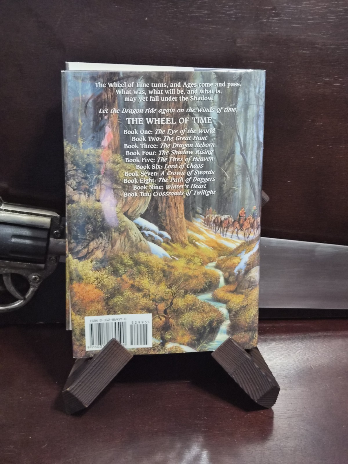 Robert Jordan Wheel Of Time Winter Crossroads Knife 1st 1st 2000-05 VG HCDDJ LN