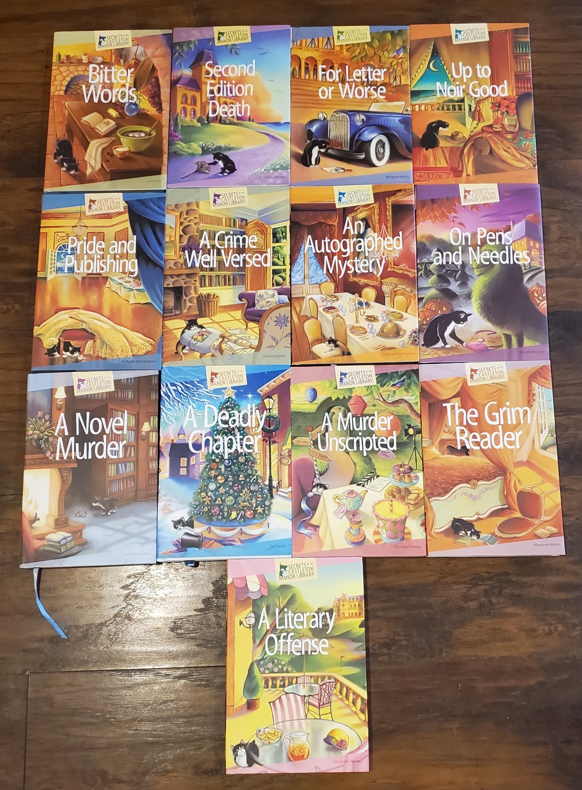 Secrets of the Castleton Manor Library Annie’s Hardcover Book – Lot of 13
