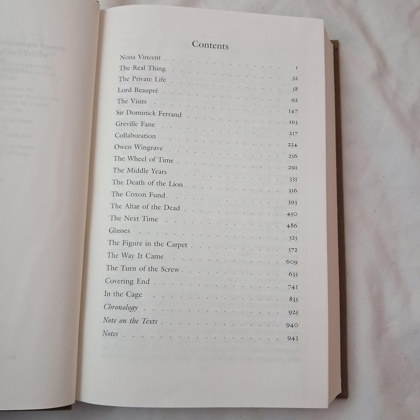 Vintage Henry James Complete Stories 1892-1910 2 Vol Set Library Of America HC