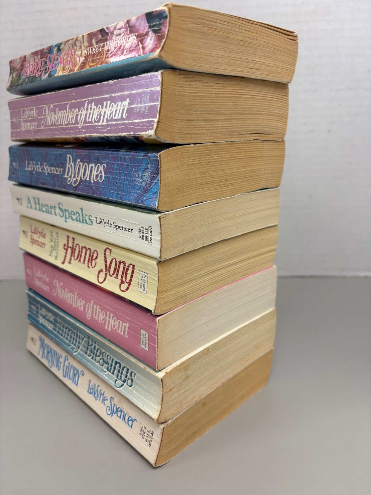 Lavyrle Spencer Lot of 8 Paperbacks (See Photos for Titles)