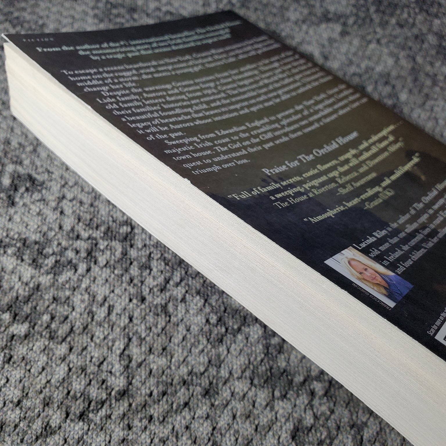 The Girl on the Cliff Lucinda Riley 2012 First Atria Paperback Fiction