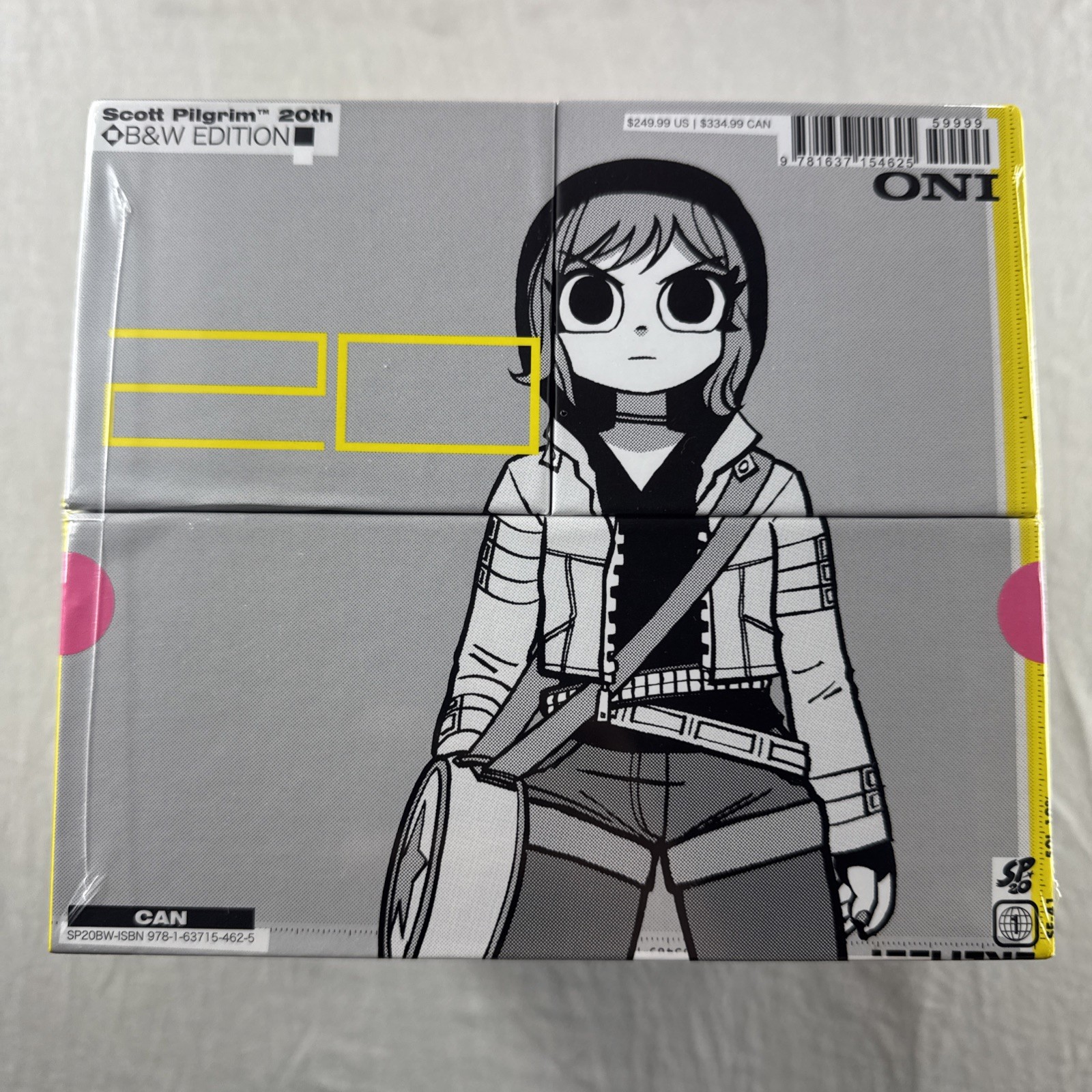 Scott Pilgrim 20th Anniversary B&W Hardcover Box Set by Bryan Lee O’Malley NEW