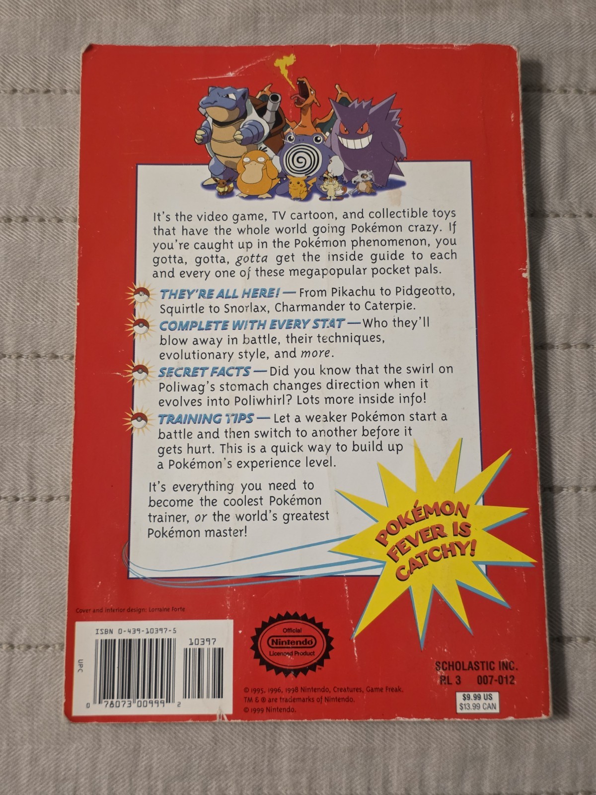 Official Pokemon Handbook by Maria S. Barbo (1999, Digest Paperback)