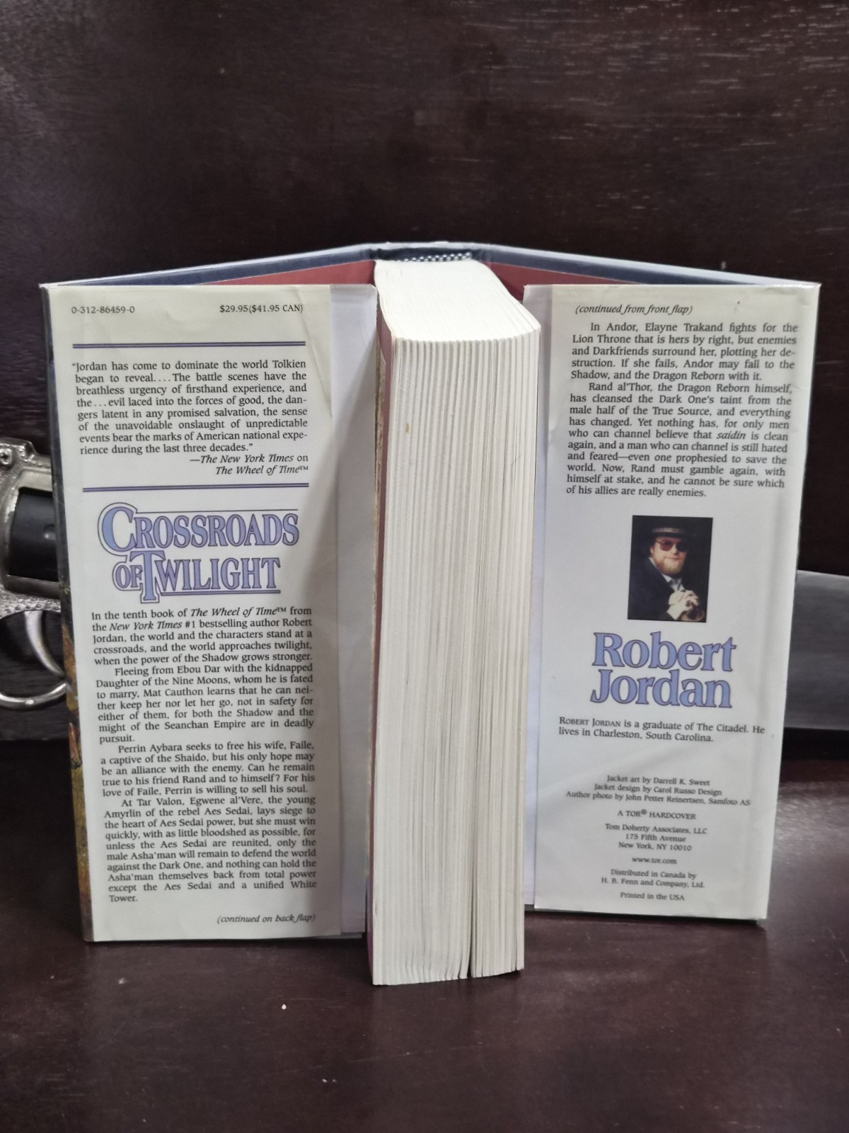 Robert Jordan Wheel Of Time Winter Crossroads Knife 1st 1st 2000-05 VG HCDDJ LN